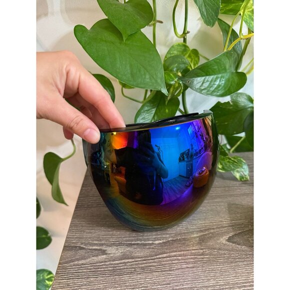 Iridescent Shield-Style Sunglass Visor - Picture 2 of 8